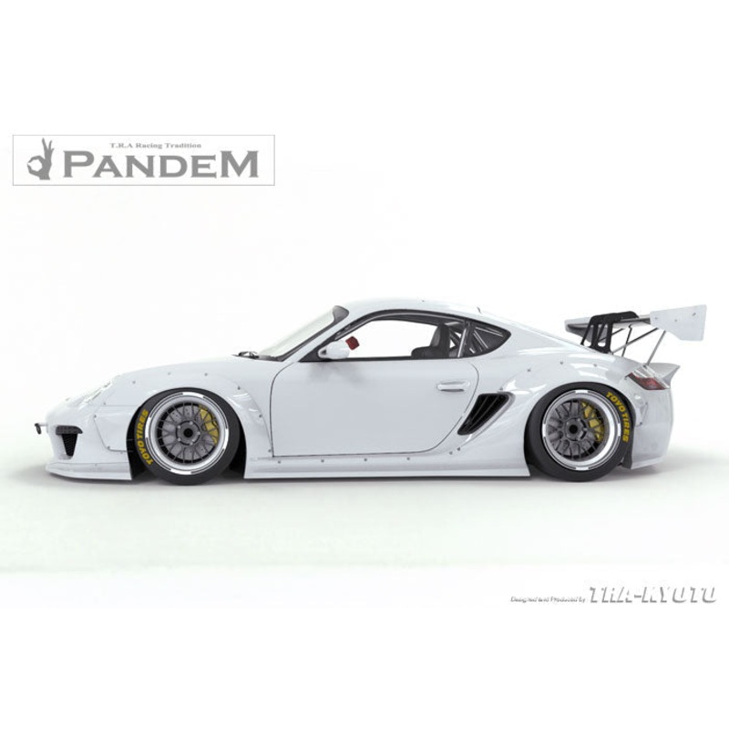 GReddy Pandem RB V2 Front Bumper  | 2009-2012 Porsche Cayman  (17090521)