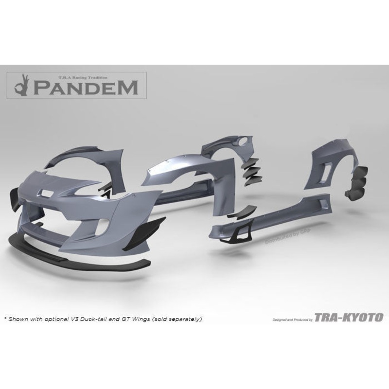 GReddy Pandem V3 Aero Kit without Wings | 2013-2021 Subaru BRZ Scion FR-S Toyota 86 17010270