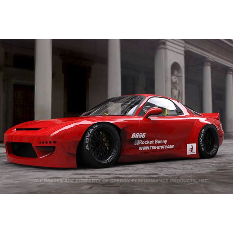 GReddy Rocket Bunny Full Wide-Body Aero Kit Ver. 2 | 1993-1995 Mazda RX-7  (17040206)