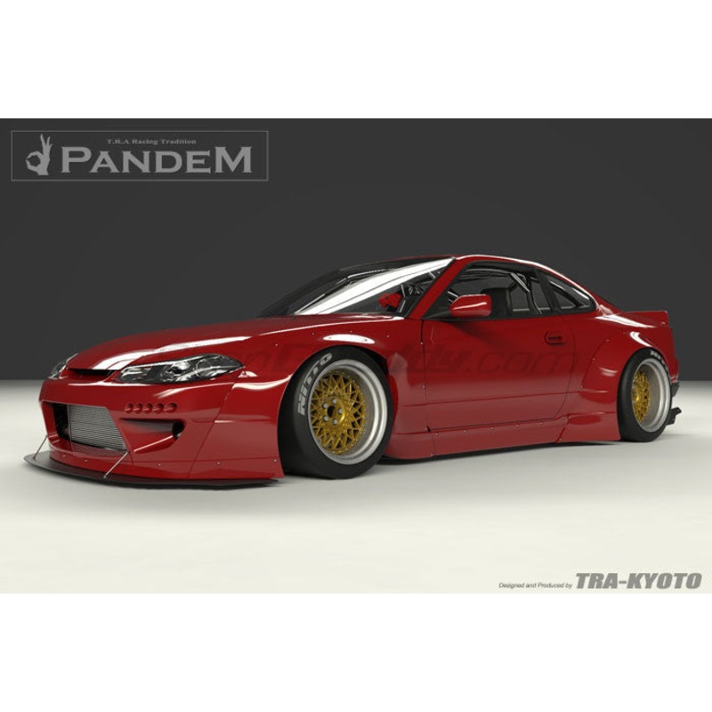 GReddy X Rocket Bunny Rear Fenders | 1999-2002 Nissan S15  (17020266)