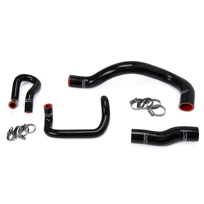 HPS Silicone Radiator + Heater Coolant Hose Kit | 2001 – 2005 Lexus IS300 (57-1641-BLK)