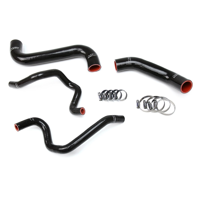 HPS Silicone Radiator + Heater Coolant Hose Kit | 2003 Subaru Impreza  (57-1732-BLK)