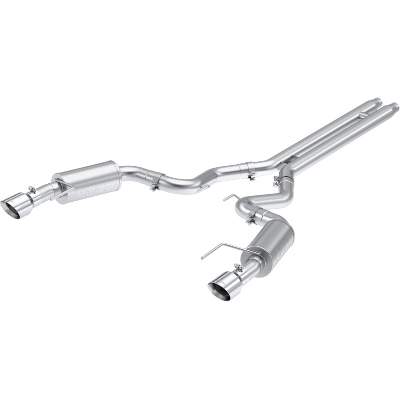 MBRP Stainless Steel 3″ Cat-Back – Dual Exit | 2024+ Mustang GT (S7251)
