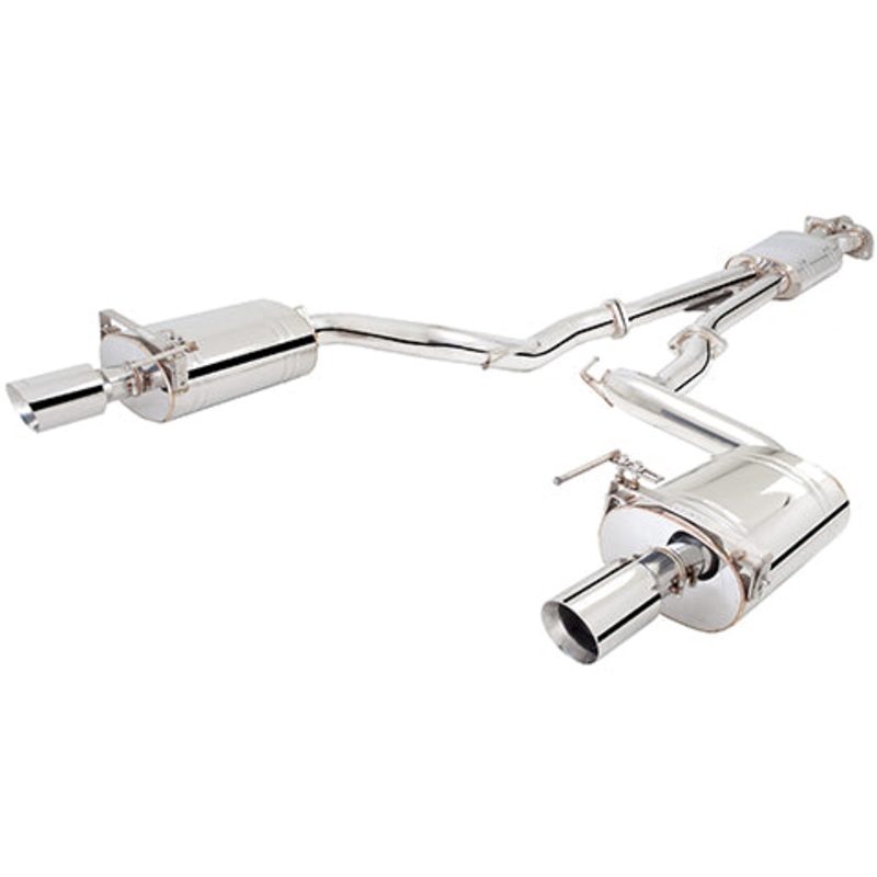 XForce 2.5″ Cat Back Exhaust System | 2015-2017 Ford Mustang EcoBoost (ES-FM17-02-CBS)