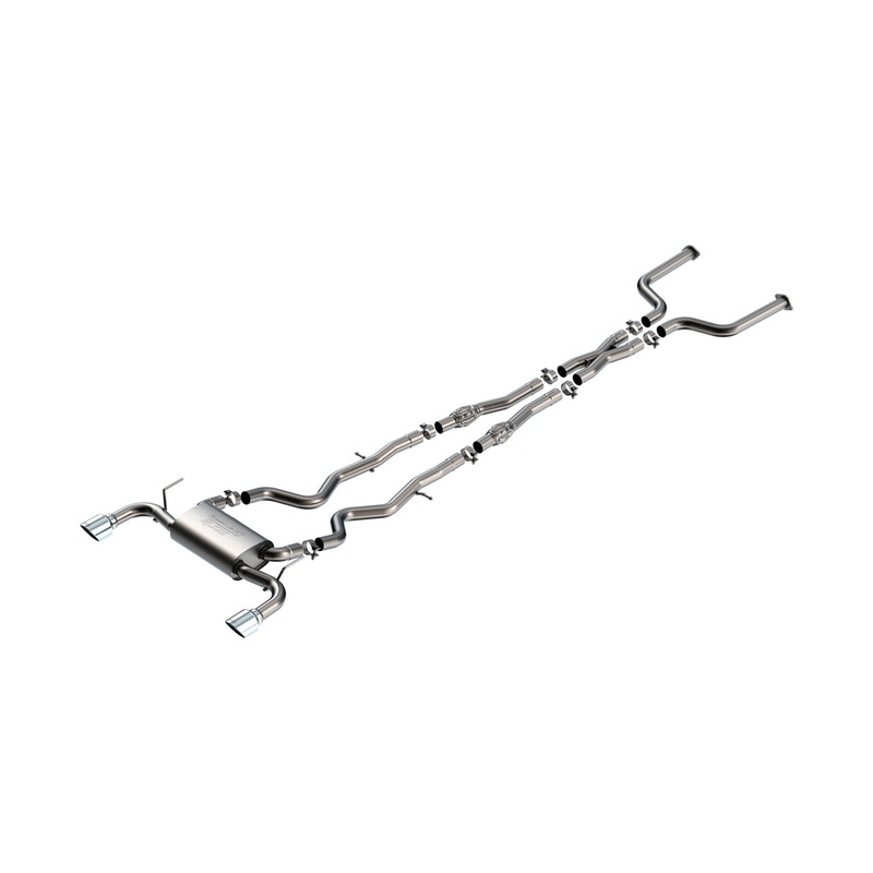 Borla S Type Cat Back | 2016-2024 Infiniti Q50 3.0T (140977)
