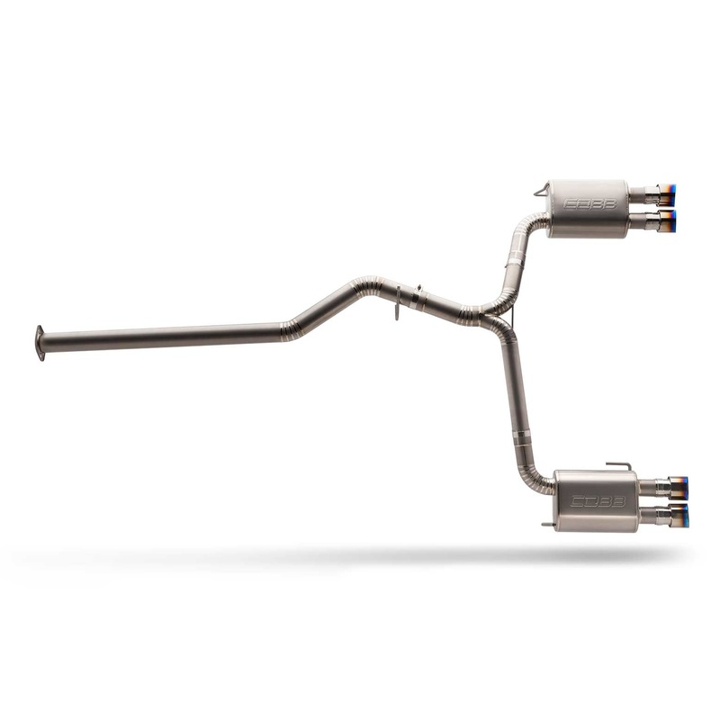 Cobb Tuning Titanium Catback Exhaust | 2022+ Subaru WRX 516160