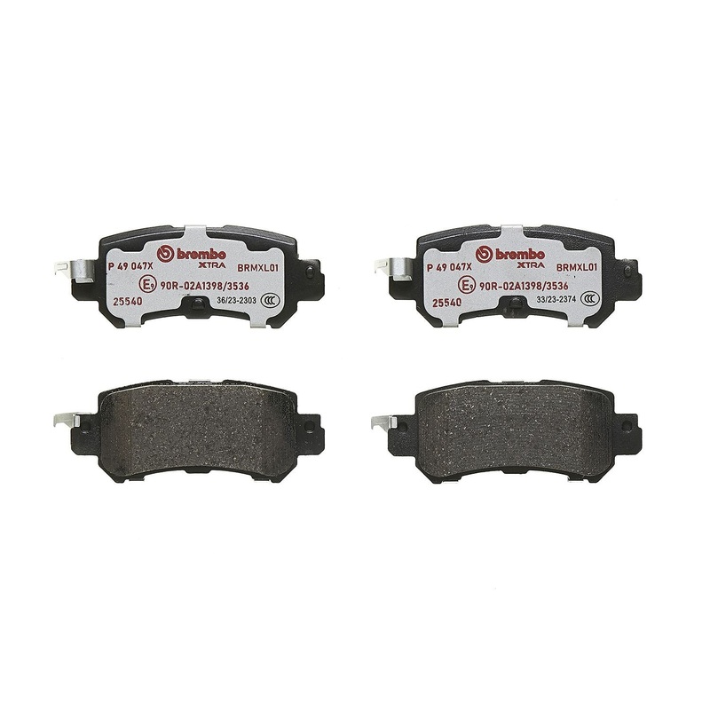 XTRA Low-Met Rear Disc Brake Pad Set – P49047X