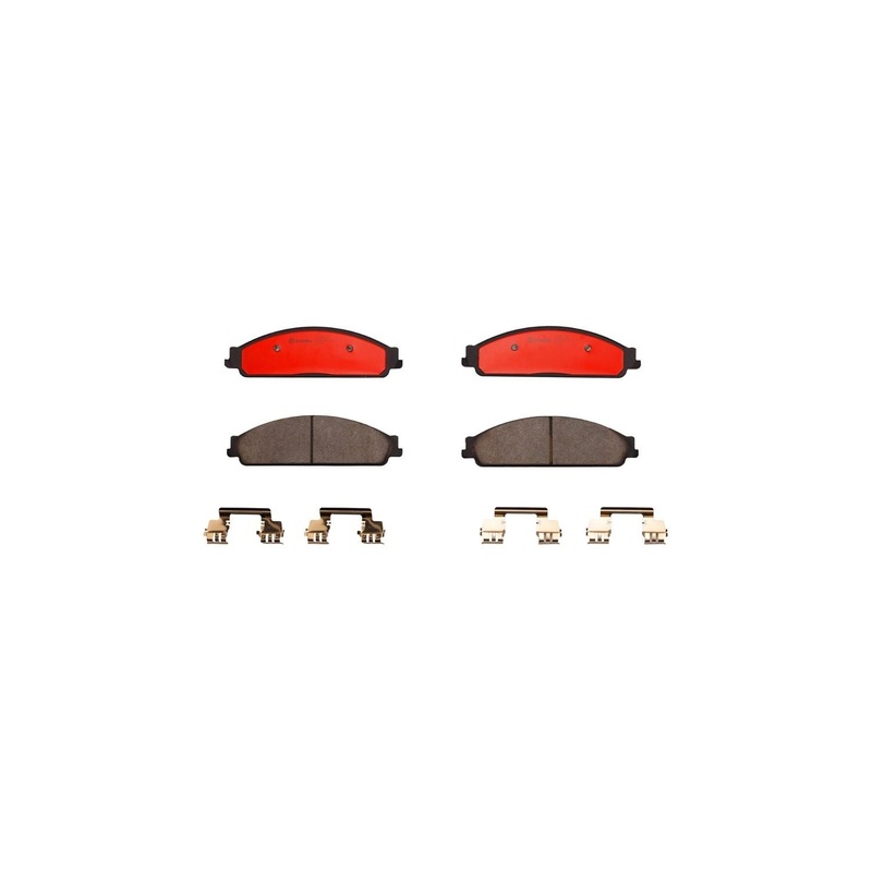 PRIME Ceramic Front Disc Brake Pad Set – P24120N
