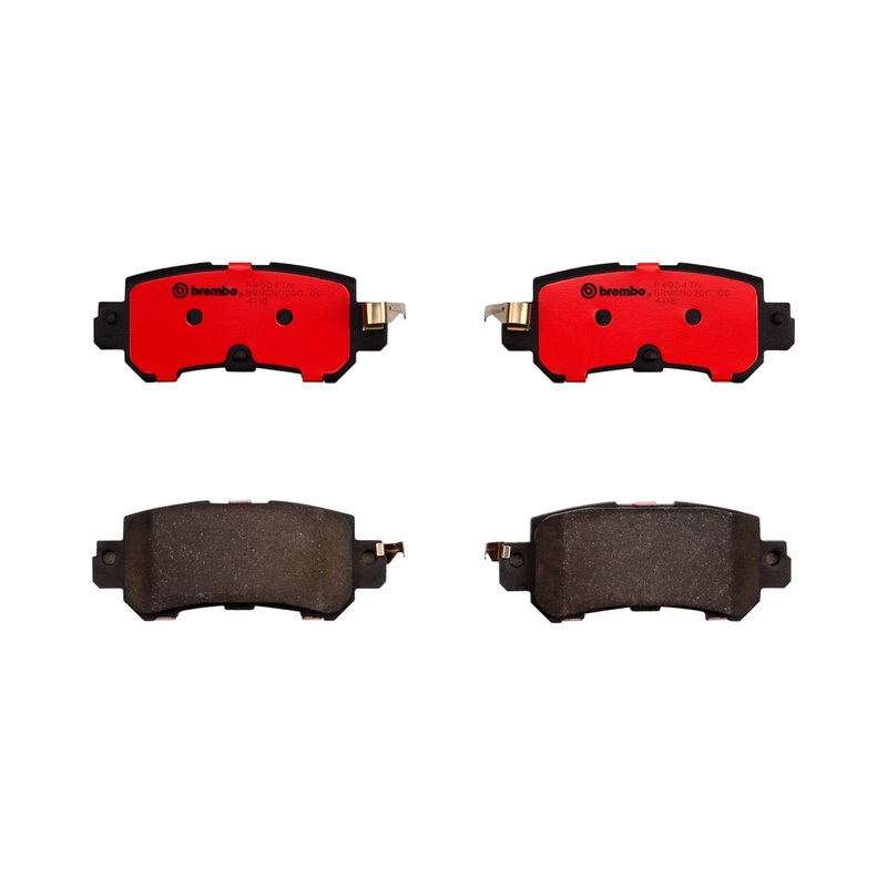 PRIME Ceramic Rear Disc Brake Pad Set – P49047N