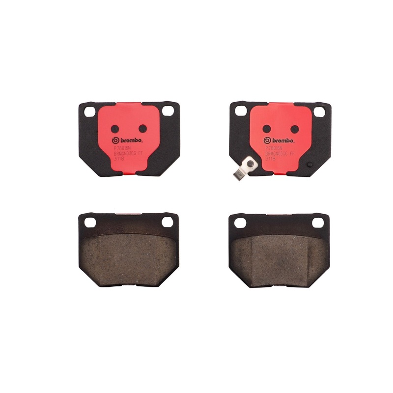 PRIME Ceramic Rear Disc Brake Pad Set – P78016N