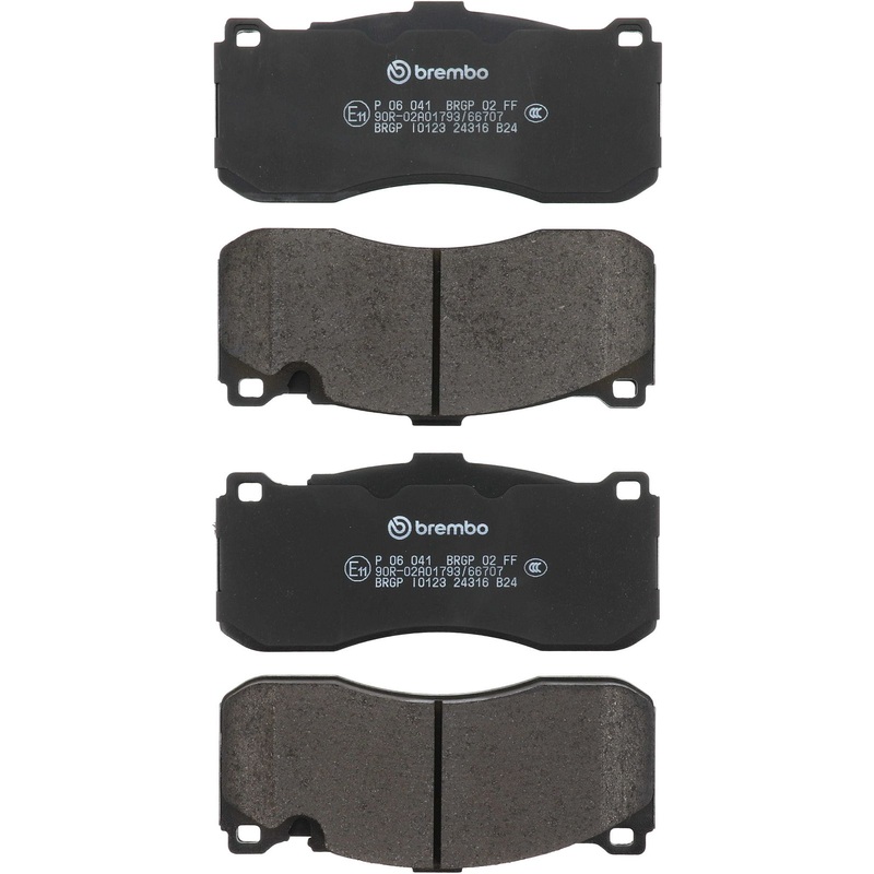 PRIME Low-Met Front Disc Brake Pad Set – P06041