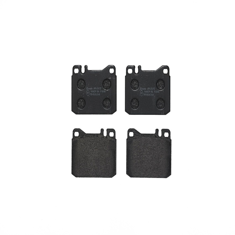 PRIME Low-Met Front Disc Brake Pad Set – P50004