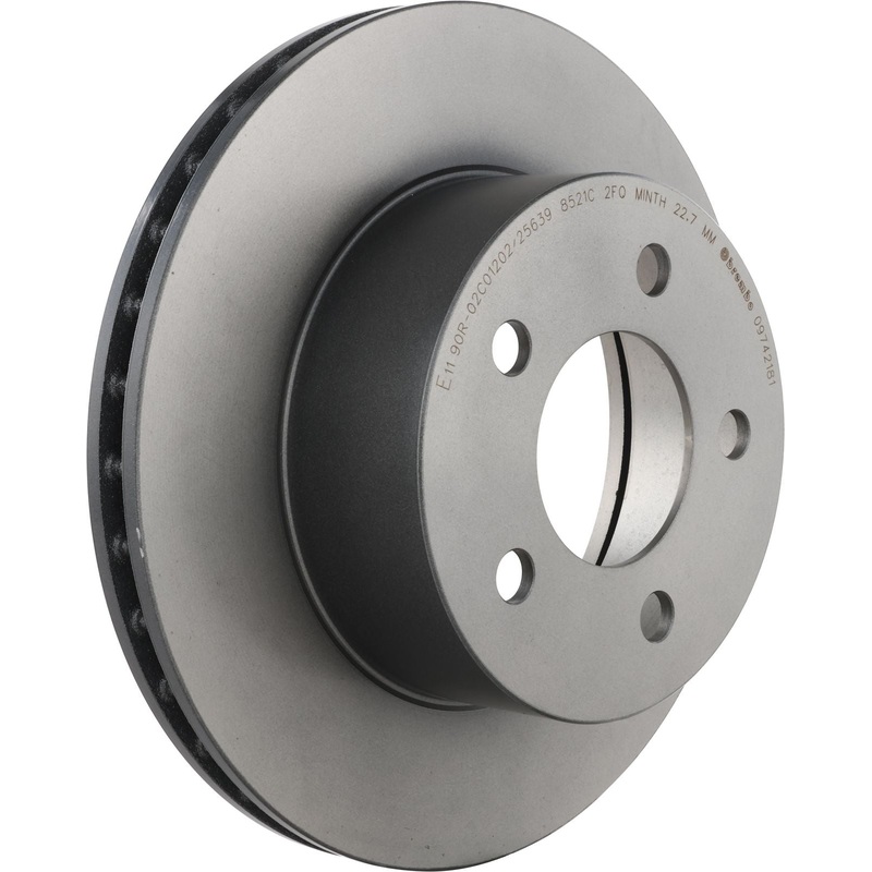 PRIME UV Coated Front Disc Brake Rotor – 09.7421.81