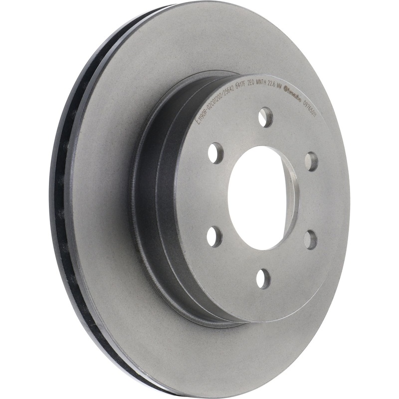 PRIME UV Coated Front Disc Brake Rotor – 09.7650.11