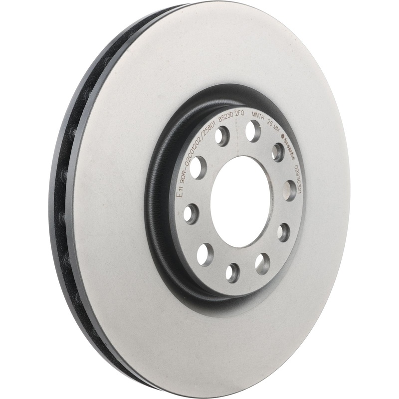 PRIME UV Coated Front Disc Brake Rotor – 09.9363.21
