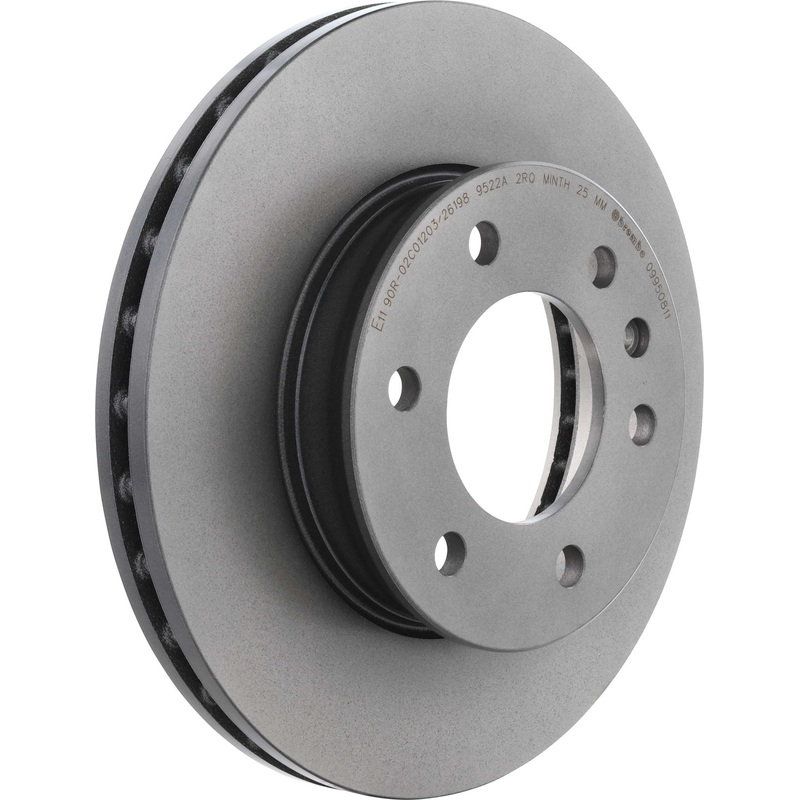 PRIME UV Coated Front Disc Brake Rotor – 09.9508.11