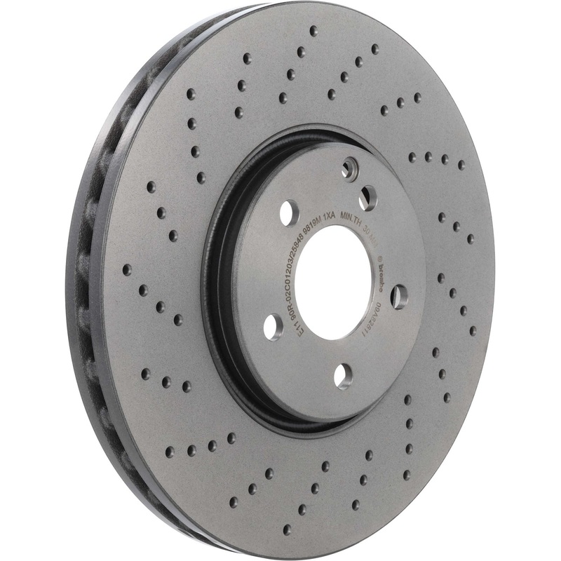 PRIME UV Coated Front Disc Brake Rotor – 09.A828.11
