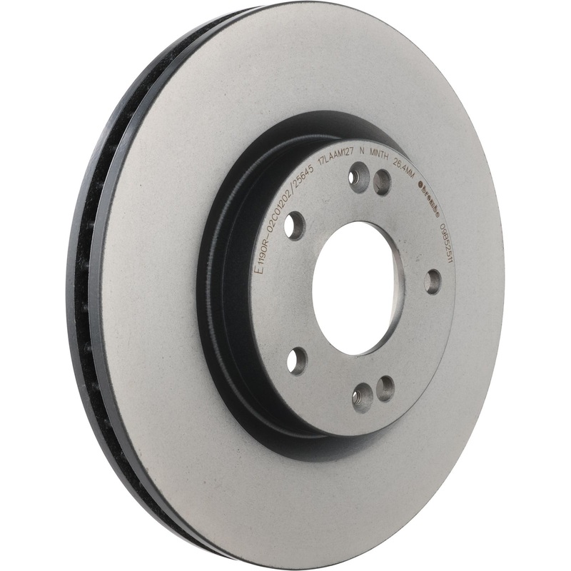 PRIME UV Coated Front Disc Brake Rotor – 09.B525.11