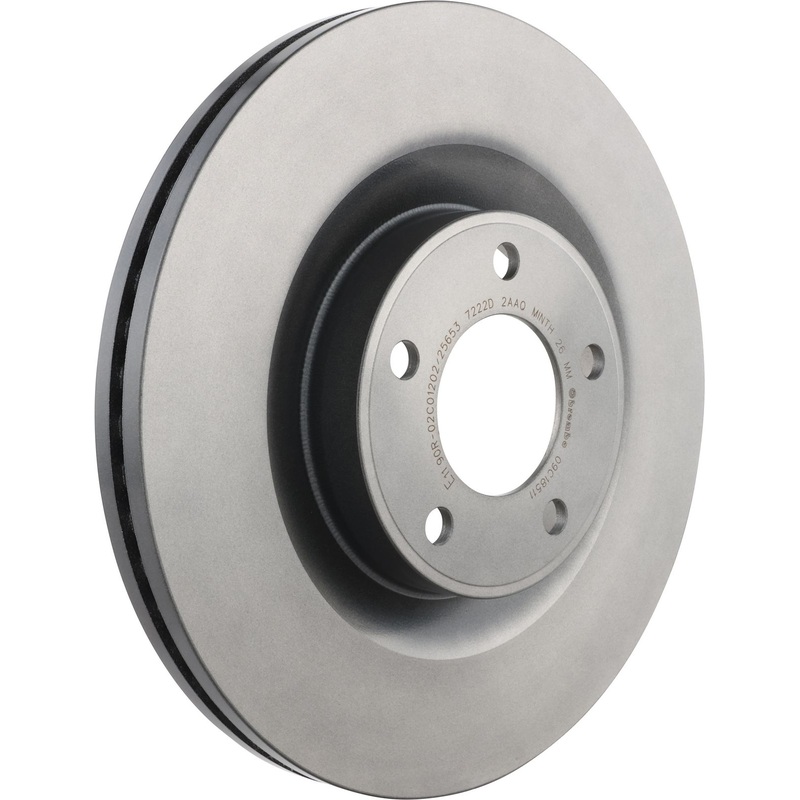 PRIME UV Coated Front Disc Brake Rotor – 09.C185.11