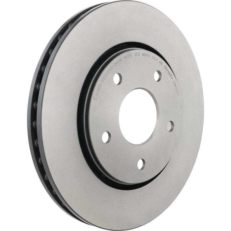 PRIME UV Coated Front Disc Brake Rotor – 09.N124.11