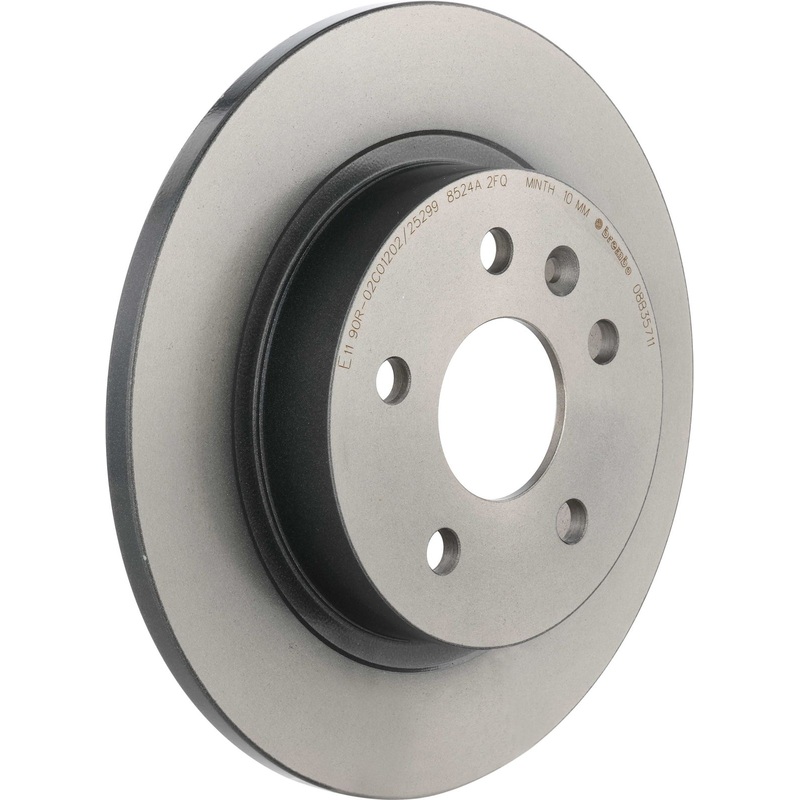 PRIME UV Coated Rear Disc Brake Rotor – 08.B357.11