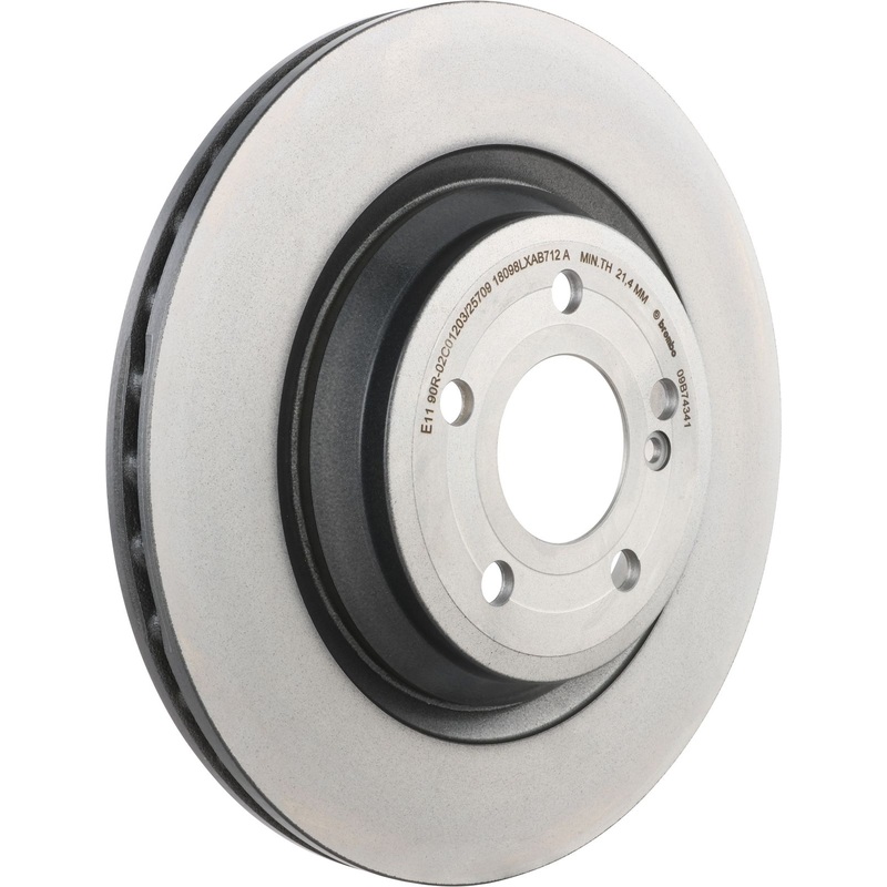 PRIME UV Coated Rear Disc Brake Rotor – 09.B743.41