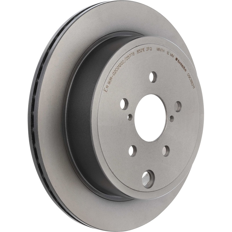 PRIME UV Coated Rear Disc Brake Rotor – 09.C662.11