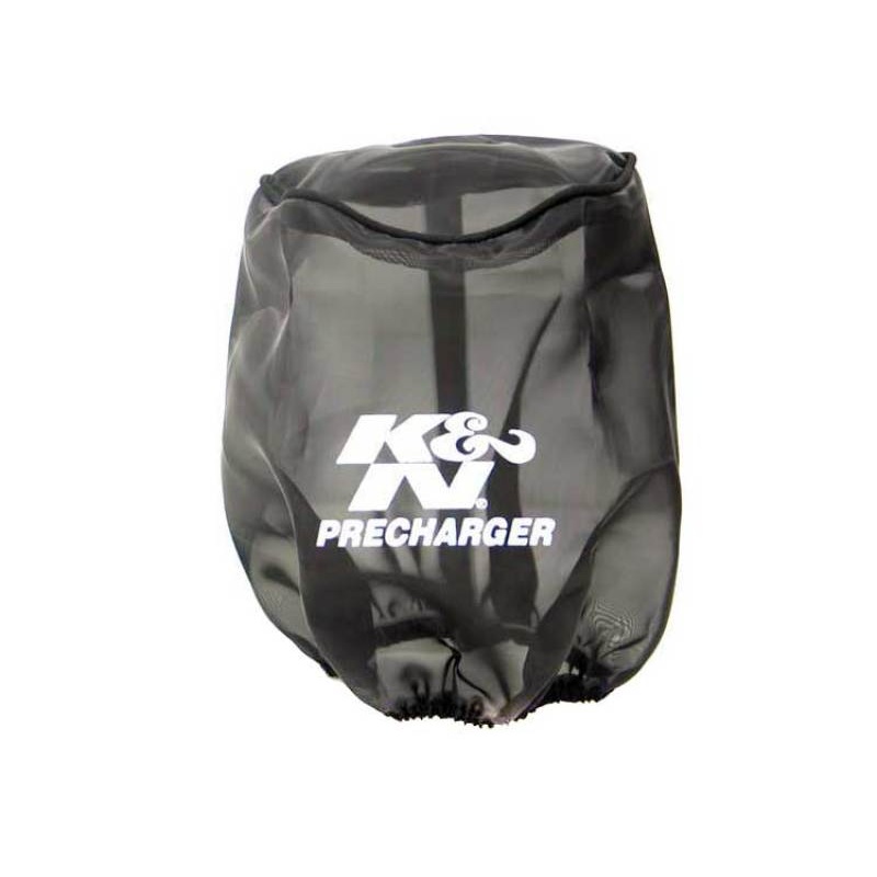 K&N PreCharger Tapered Air Filter Wrap Black 6in Height / 6in Diameter