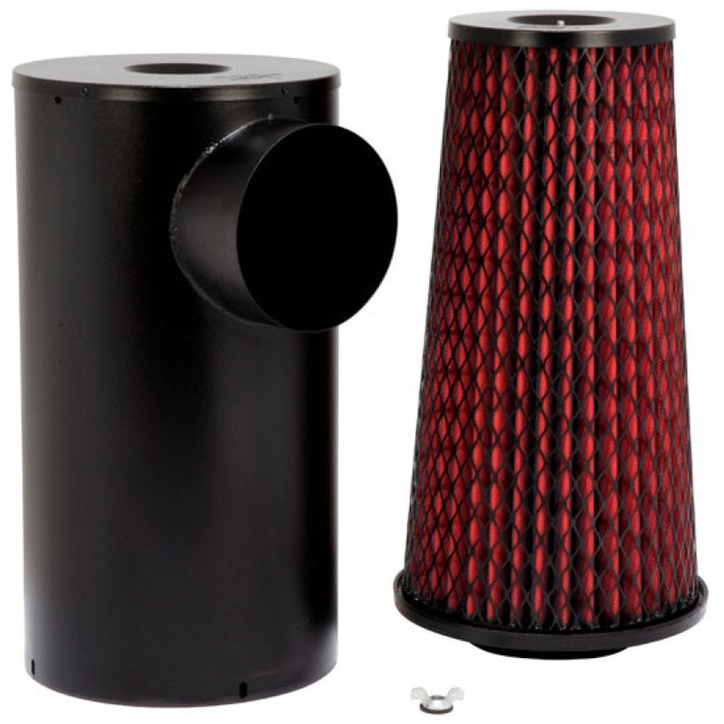 K&N Replacement Canister w/ Air Filter 9-3/4in D 18-7/8in H – HDT