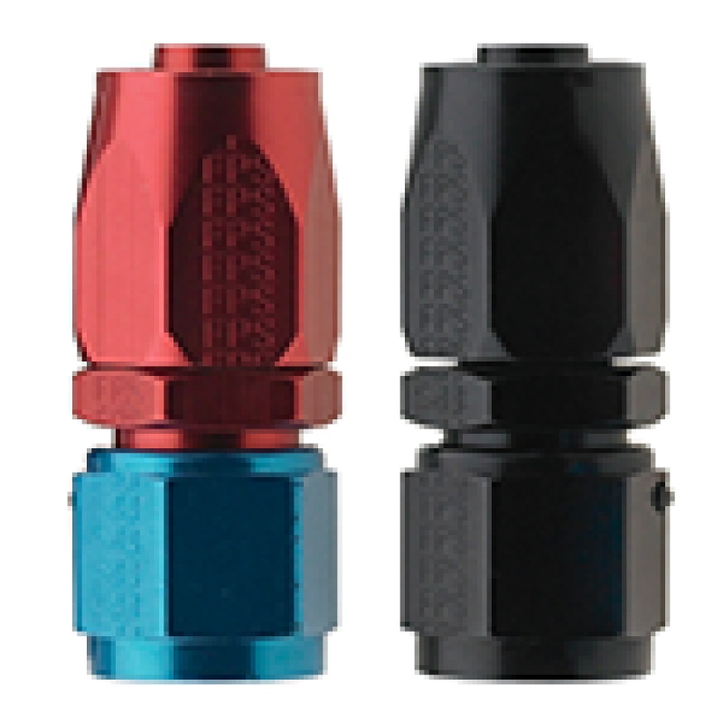 Fragola -12AN Straight Pro-Flow Hose End – Black