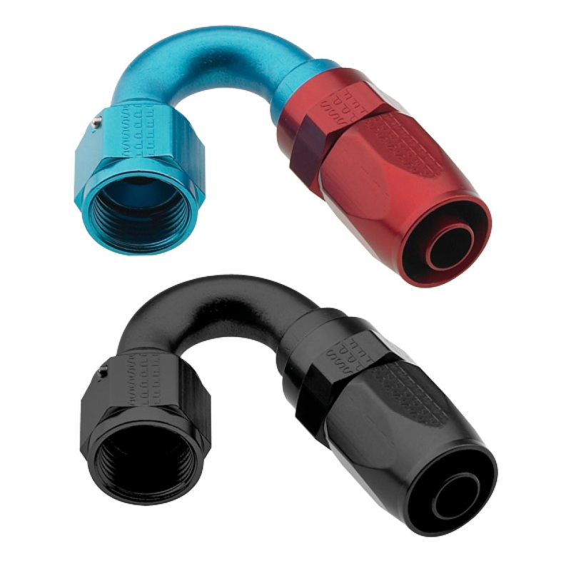 Fragola -6AN x 150 Degree Pro-Flow Hose End – Black