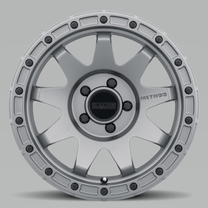 Method MR317 17×8.5 0mm Offset 5×5 71.5mm CB Matte Black Wheel