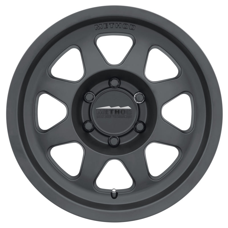 Method MR701 17×7.5 +50mm Offset 6×130 84.1mm CB Matte Black Wheel