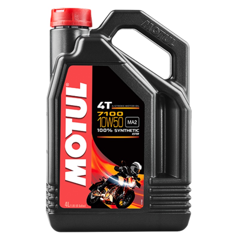 Motul 4L 7100 4-Stroke Engine Oil 10W50 4T