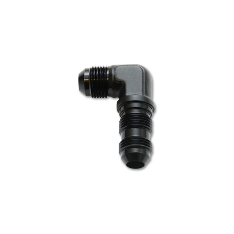 Vibrant -8AN Bulkhead Adapter 90 Degree Elbow Fitting – Anodized Black Only