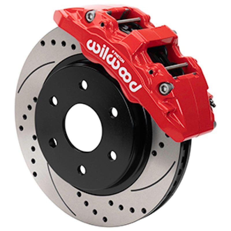 Wilwood 17-20 Ford F-150 Raptor Aero6-DM Front Brake Kit – D&S – Red