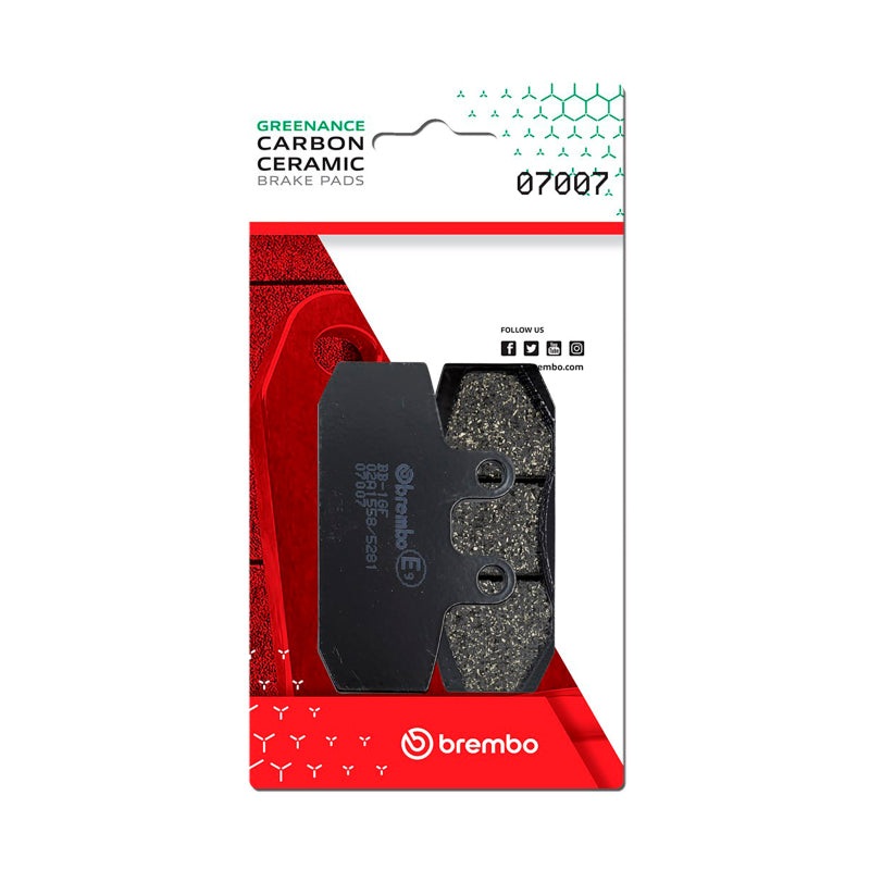 Brembo OE Honda Sj Carbon Ceramic Brake Pad – Front