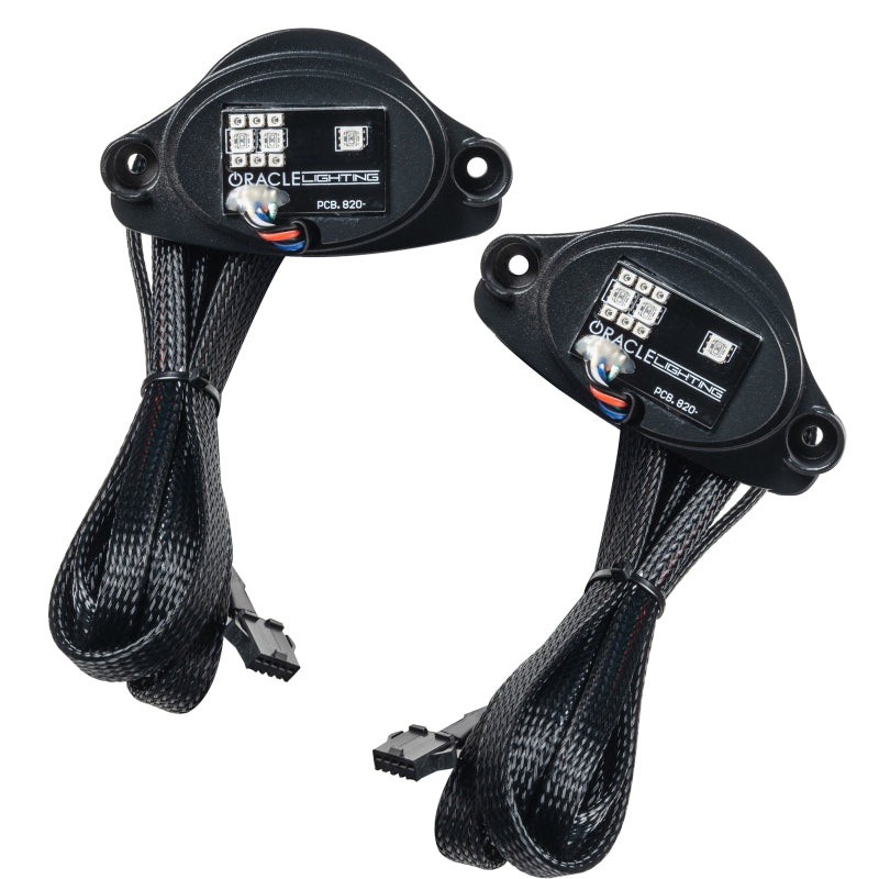 Oracle 20-21 Chevy Corvette C8 RGB+A Headlight DRL  Kit – ColorSHIFT w/o Controller