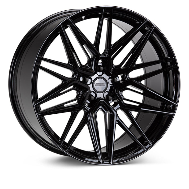 Vossen HF-7 19×8.5 / 5×112 / ET42 / Deep Face / 66.5 – Gloss Black Wheel