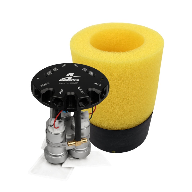 Aeromotive Fuel Pump – Phantom Trifekta Universal In-Tank – 450lph – 6-10in Depth