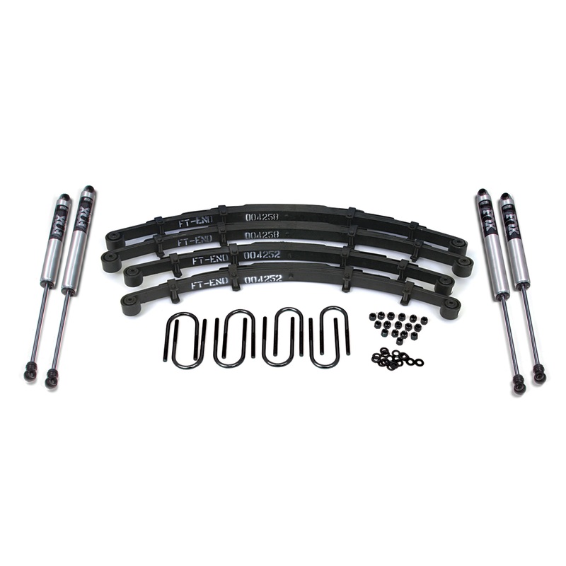 BDS 2.5 in. Suspension Lift with Fox 2.0 Performance Series Shocks | BDS400FS | 1972 – 1975 Jeep CJ5 / CJ6
