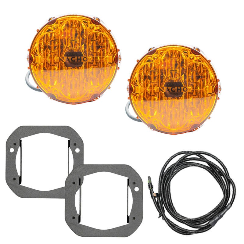 ARB Nacho SAE Only Plug N Play Fog Light Kit (Bumper Kit) – Amber