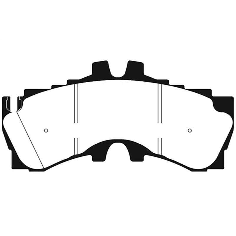 EBC 2018+ Lexus LC500 5.0L Redstuff Front Brake Pads