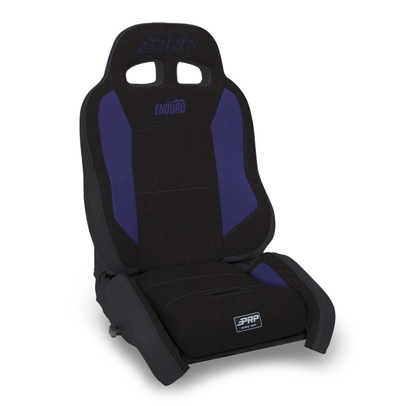 PRP EnduroCrawl Reclining Suspension Seat – Black/Purple Tweed – Passenger