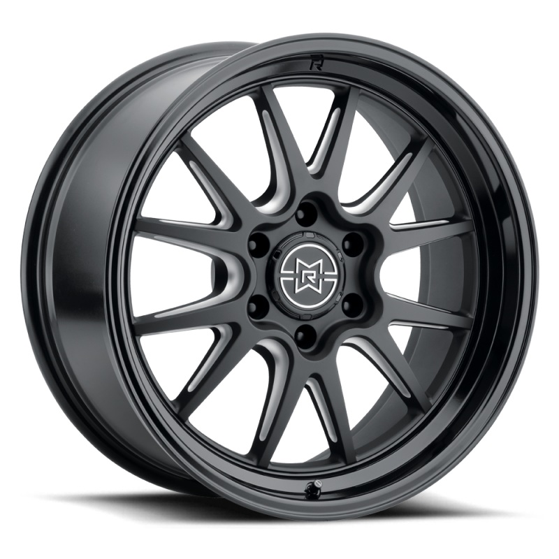 Method Raised MR802 20×9 / 8×170 BP / -12mm Offset / 125mm Bore – Double Black Milled Wheel