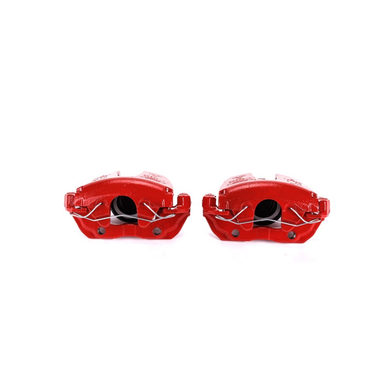 Power Stop 13-18 Ford C-Max Front Red Calipers w/Brackets – Pair