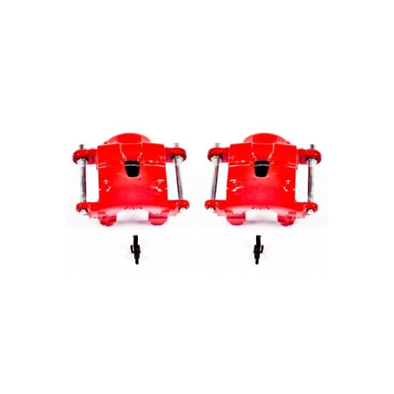 Power Stop 78-85 Avanti II Front Red Calipers w/o Brackets – Pair