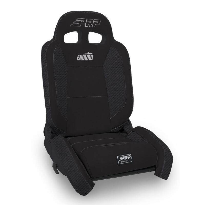 PRP EnduroTrail Reclining Suspension Seat – Black Suede – Driver