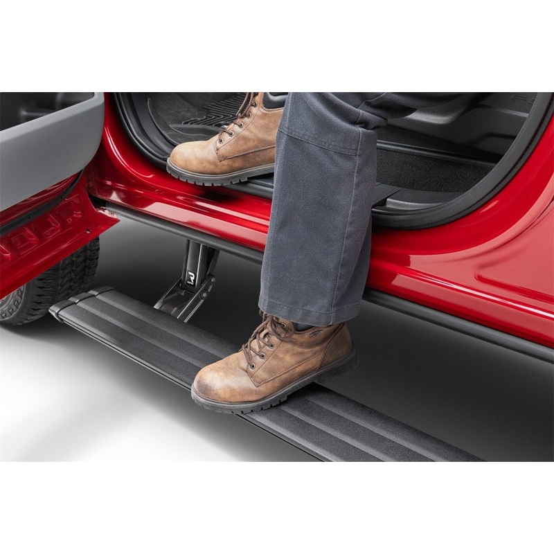 AMP Research 24-25 Ford Ranger SuperCrew PowerStep Vision – Black