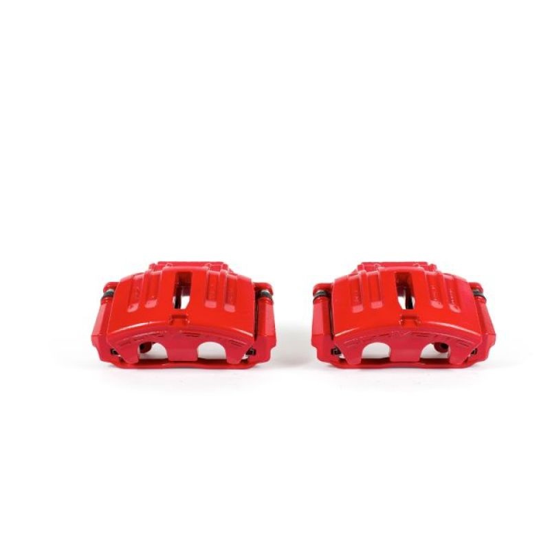Power Stop 05-13 Chevrolet Corvette Front Red Calipers w/Brackets – Pair